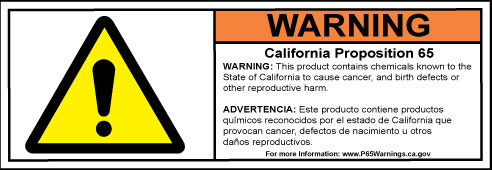 Prop 65 Quality Control